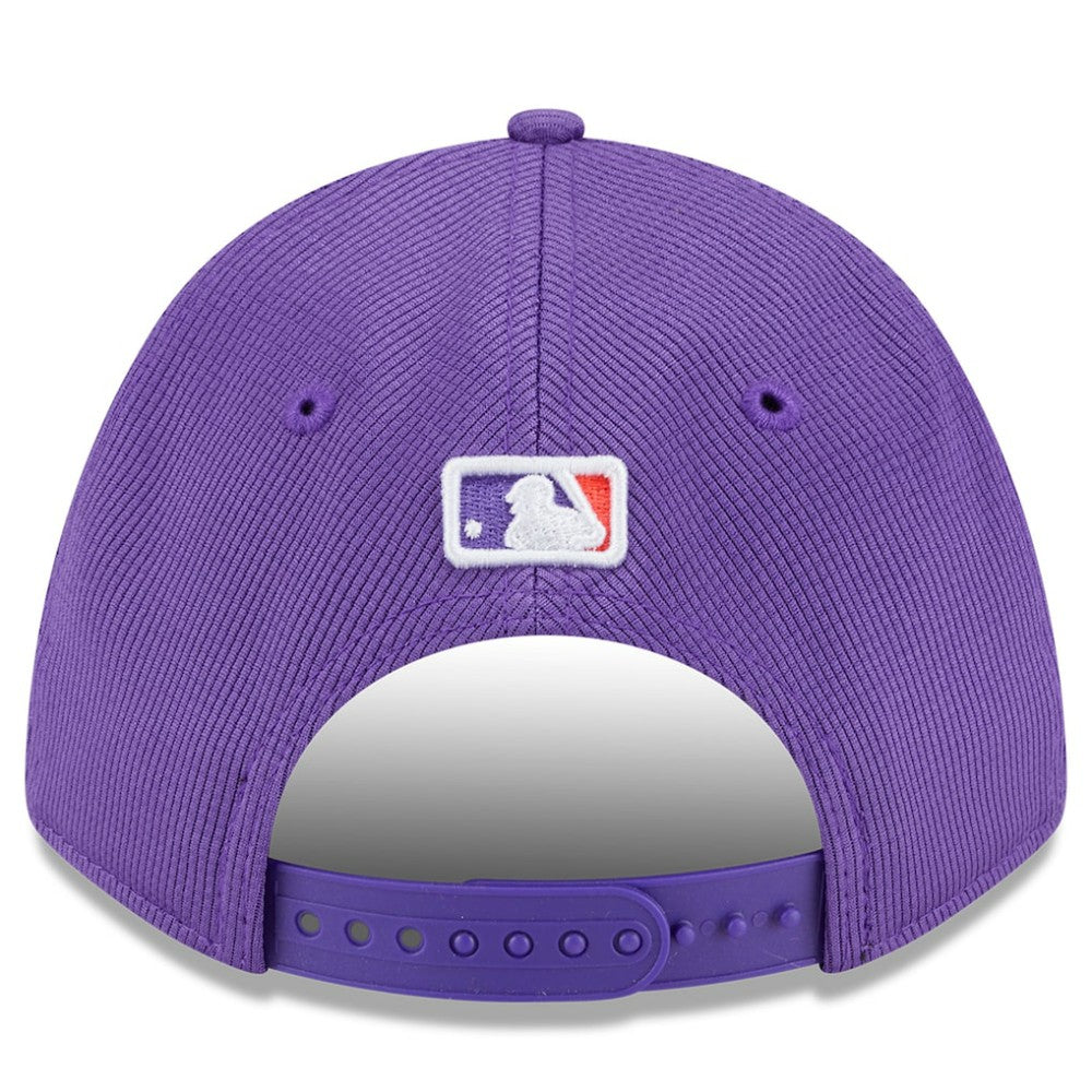 Colorado Rockies New Era 2025 City Connect Batting Practice 9FORTY Adjustable Hat - Purple Hats