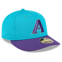 Arizona Diamondbacks New Era 2025 City Connect Low Profile 59FIFTY Fitted Hat - Teal/Purple Hats