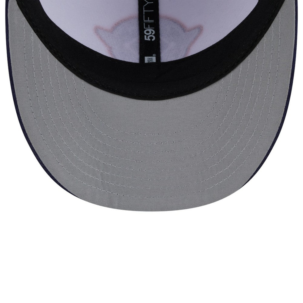 Houston Astros New Era 2025 City Connect Batting Practice Low Profile 59FIFTY Fitted Hat - White/Navy Hats