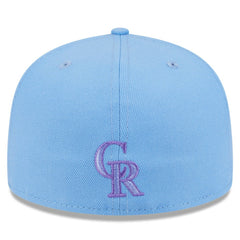 Colorado Rockies New Era 2025 City Connect Fan Pack 59FIFTY Fitted Hat - Light Blue Hats