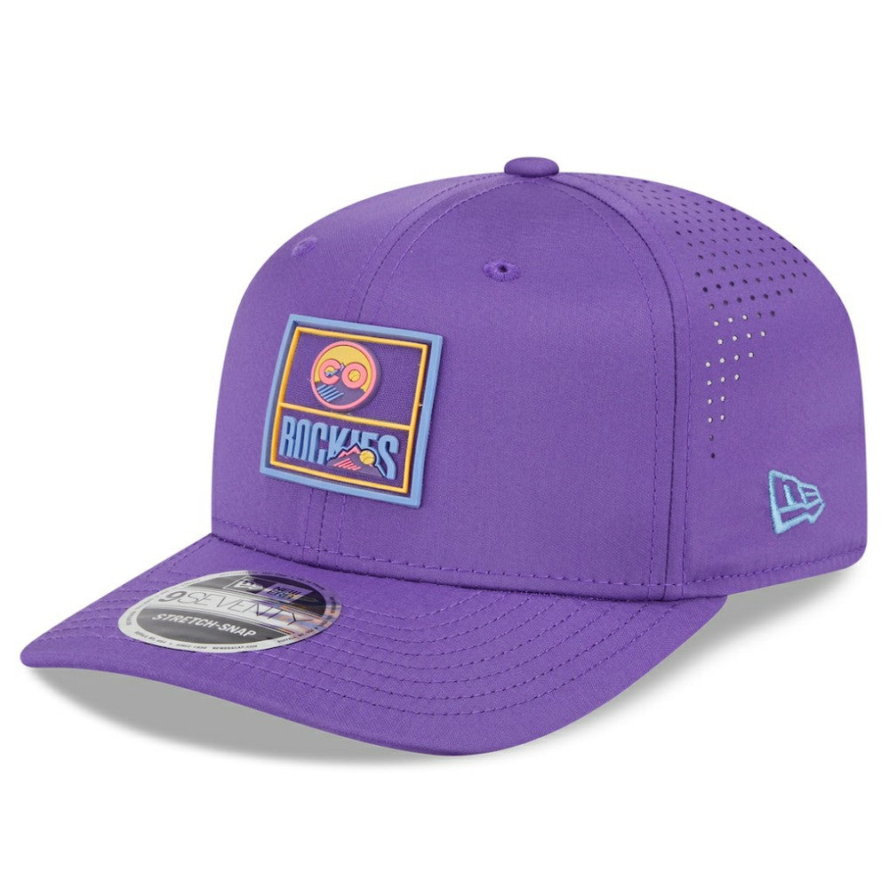 Colorado Rockies New Era 2025 City Connect Fan Pack 9SEVENTY Adjustable Hat - Purple Hats