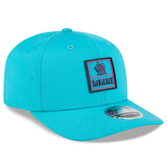 Miami Marlins New Era 2025 City Connect 9SEVENTY Adjustable Hat - Teal Hats