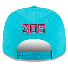Miami Marlins New Era 2025 City Connect 9SEVENTY Adjustable Hat - Teal Hats