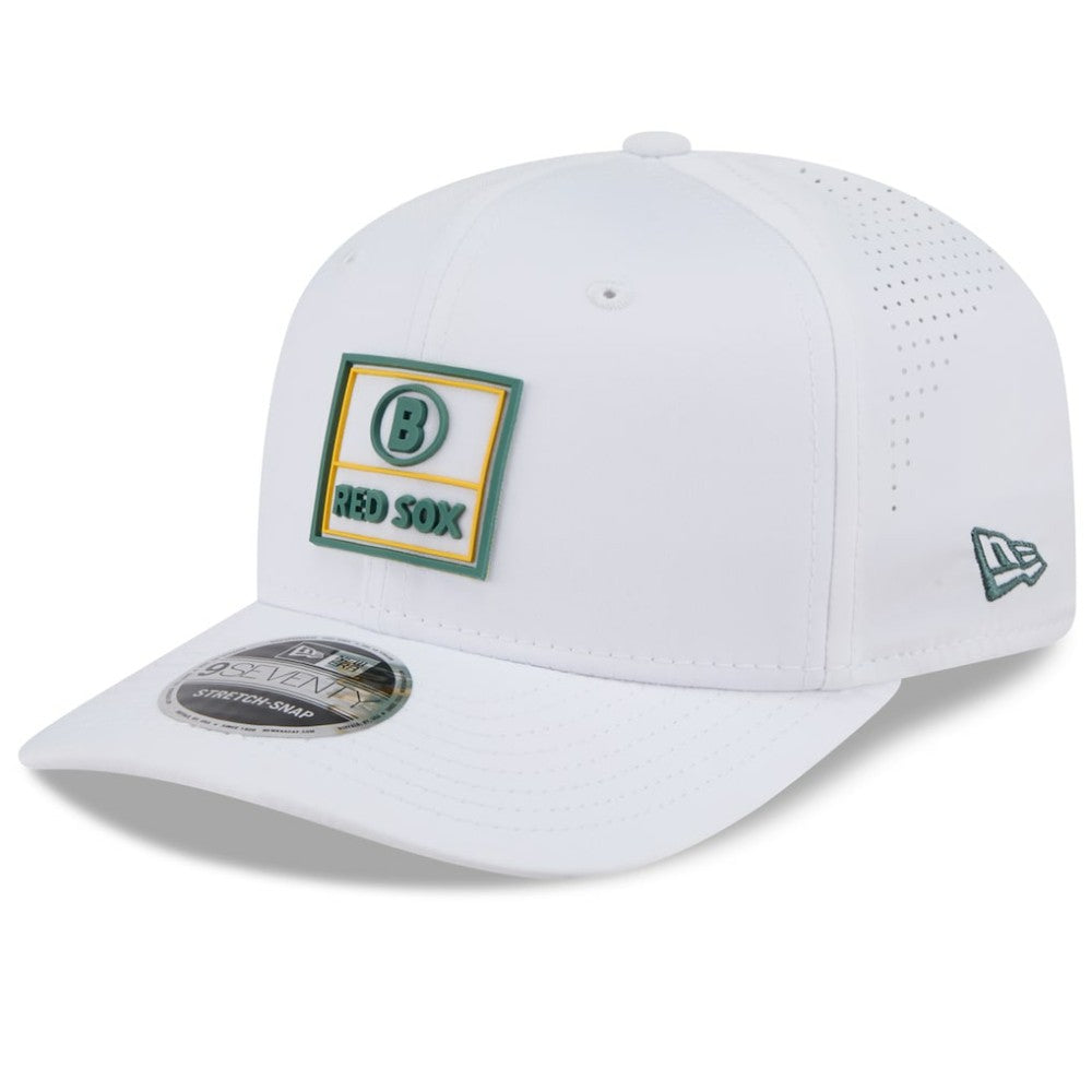 Boston Red Sox New Era 2025 City Connect Fan Pack 9SEVENTY Adjustable Hat - White Hats