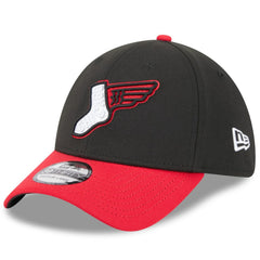 Chicago White Sox New Era 2025 City Connect Alternate 39THIRTY Flex Hat - Black/Red Hats