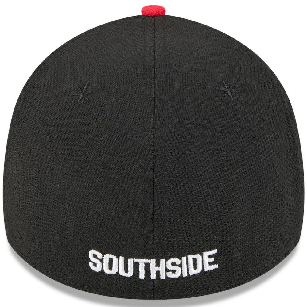 Chicago White Sox New Era 2025 City Connect Alternate 39THIRTY Flex Hat - Black/Red Hats