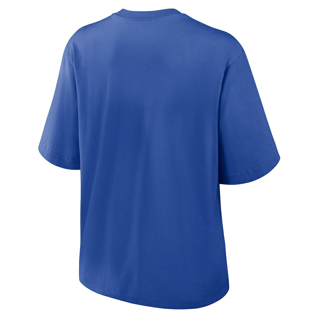 Buffalo Bills Women's Glory Arch Boxy T-Shirt Royal