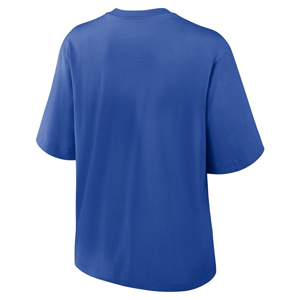 Los Angeles Rams Women's Glory Arch Boxy T-Shirt Royal