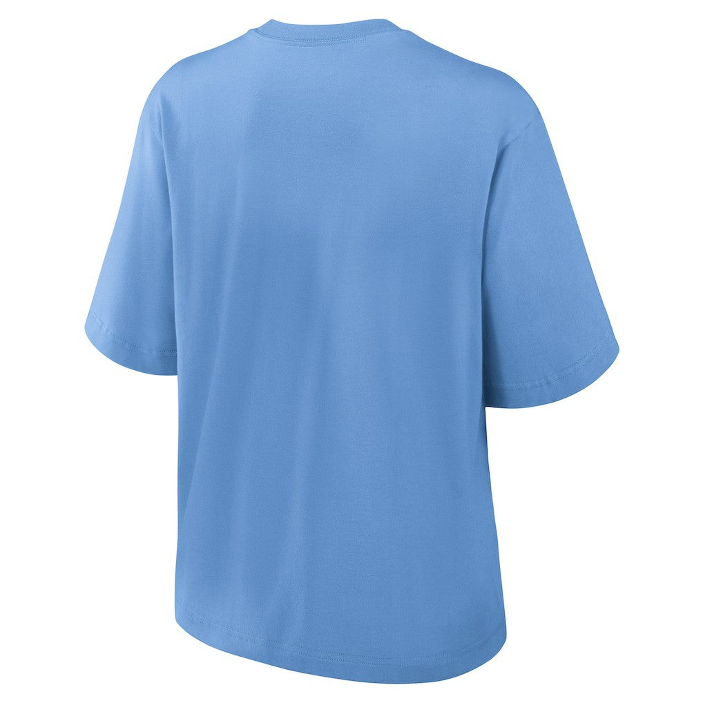 Los Angeles Chargers Women's Glory Arch Boxy T-Shirt Powder Blue