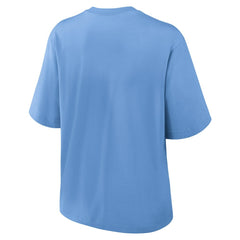 Los Angeles Chargers Women's Glory Arch Boxy T-Shirt Powder Blue