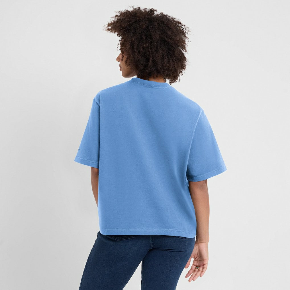 Los Angeles Chargers Women's Glory Arch Boxy T-Shirt Powder Blue