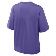 Minnesota Vikings Women's Glory Arch Boxy T-Shirt Purple
