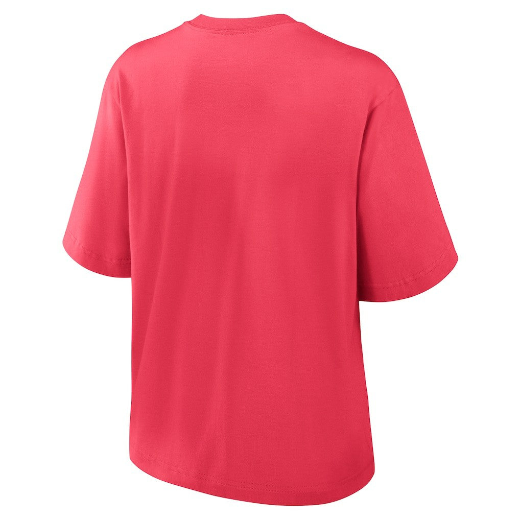 Kansas City Chiefs Women's Glory Arch Boxy T-Shirt Red