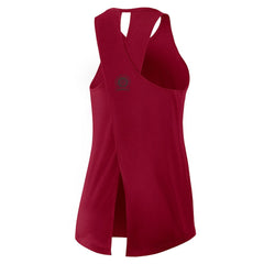 Washington Commanders Women's Glory Open-Back Crisscross Dri-FIT Tank Top Burgundy