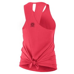 San Francisco 49ers Women's Glory Open-Back Crisscross Dri-FIT Tank Top Light Red