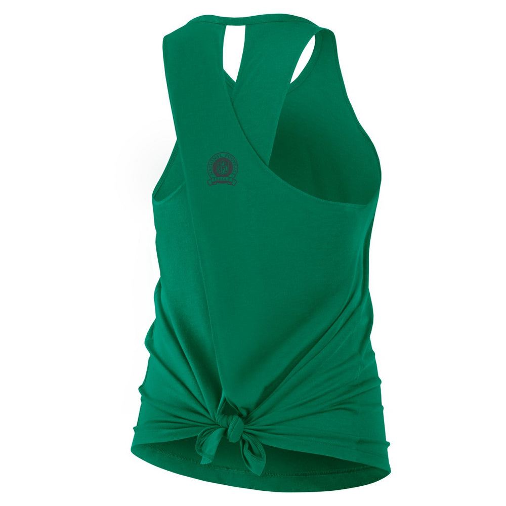 Green Bay Packers Women's Glory Open-Back Crisscross Dri-FIT Tank Top Green