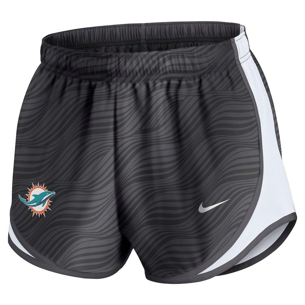 Miami Dolphins Women's Tempo Dri-FIT Shorts Anthracite