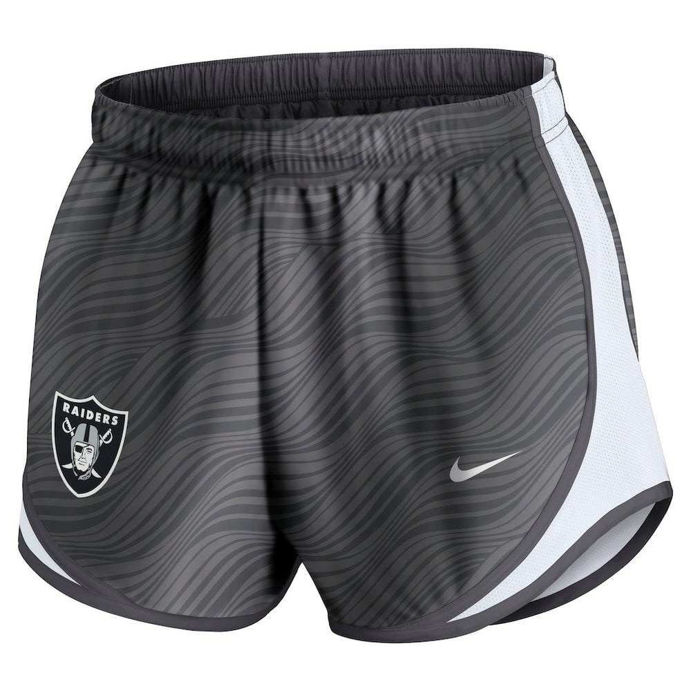 Las Vegas Raiders Women's Tempo Dri-FIT Shorts Anthracite