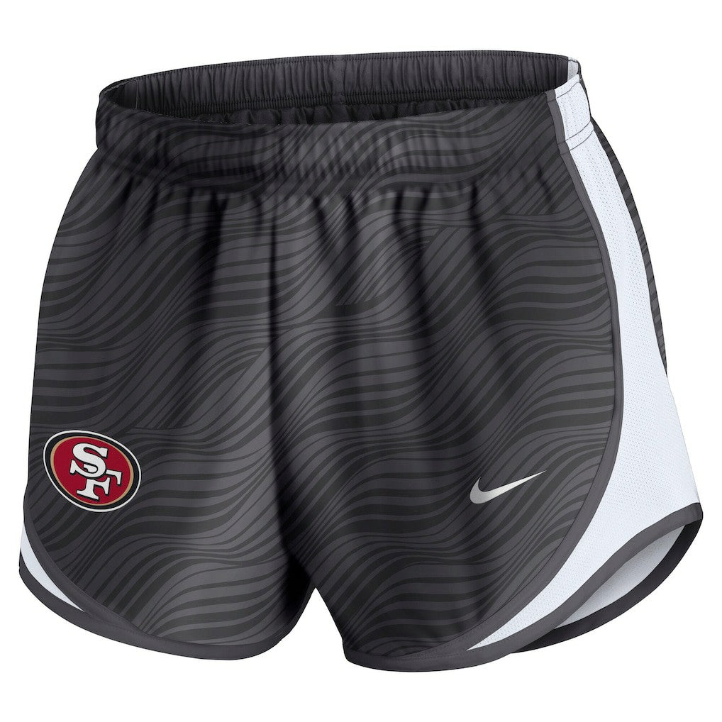 San Francisco 49ers Women's Tempo Dri-FIT Shorts Anthracite