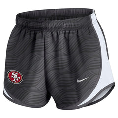 San Francisco 49ers Women's Tempo Dri-FIT Shorts Anthracite