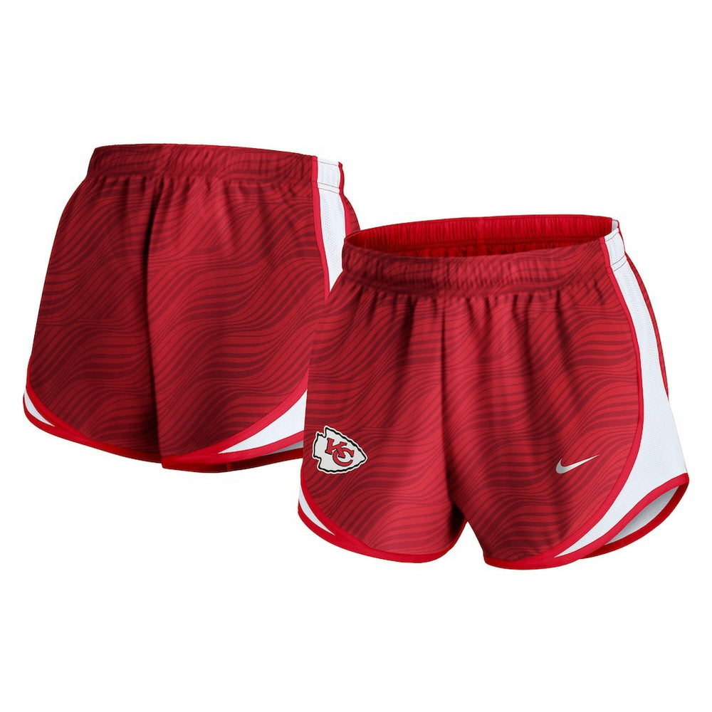 Kansas City Chiefs Women's Tempo Dri-FIT Shorts Red