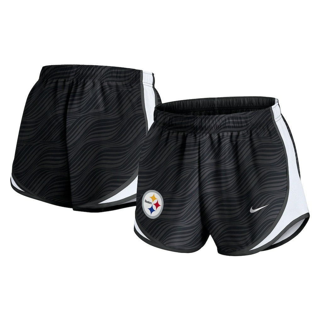 Pittsburgh Steelers Women's Tempo Dri-FIT Shorts Anthracite