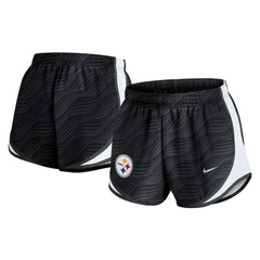 Pittsburgh Steelers Women's Tempo Dri-FIT Shorts Anthracite