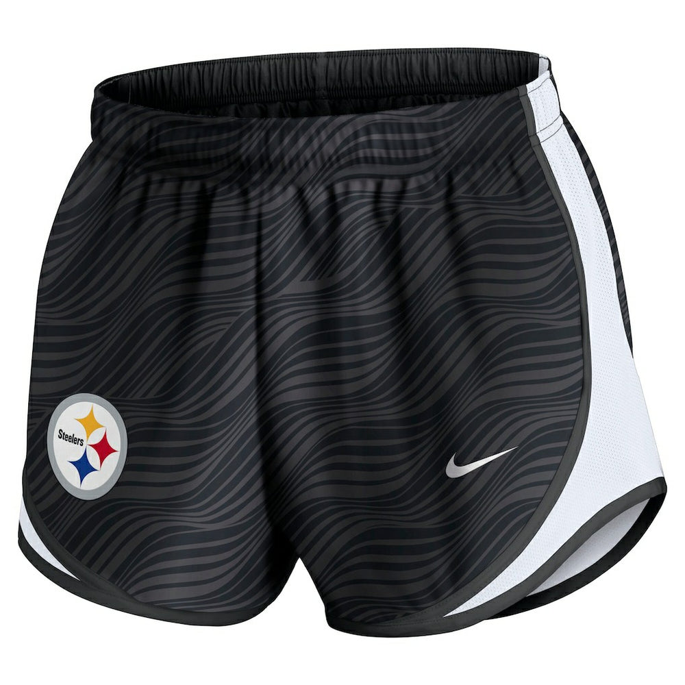 Pittsburgh Steelers Women's Tempo Dri-FIT Shorts Anthracite