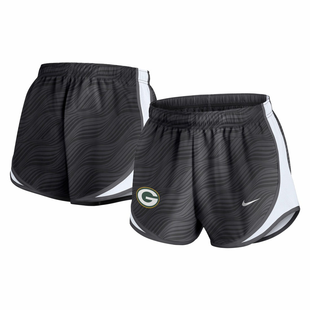 Green Bay Packers Women's Tempo Dri-FIT Shorts Anthracite