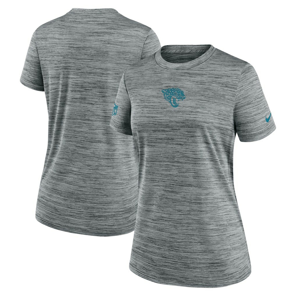 Jacksonville Jaguars Women's Sideline Velocity Dri-FIT T-Shirt Gray
