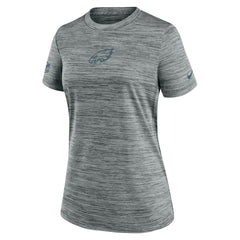 Philadelphia Eagles Women's Sideline Velocity Dri-FIT T-Shirt Gray