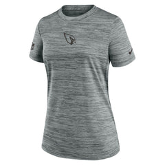 Arizona Cardinals Women's Sideline Velocity Dri-FIT T-Shirt Gray