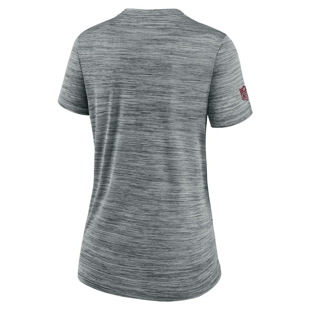Washington Commanders Women's Sideline Velocity Dri-FIT T-Shirt Gray