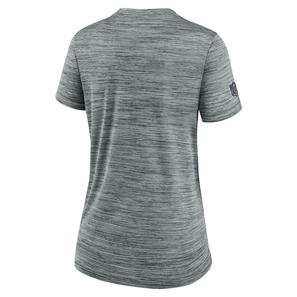 Houston Texans Women's Sideline Velocity Dri-FIT T-Shirt Gray
