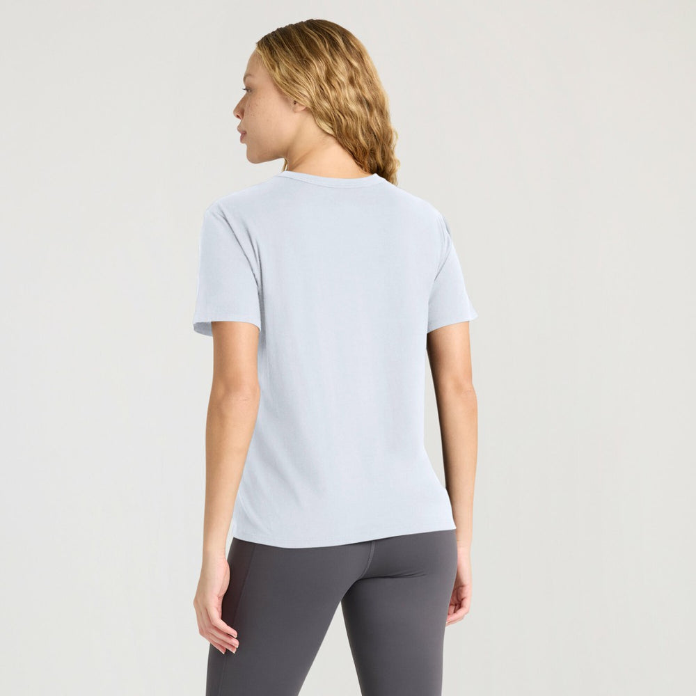 Detroit Lions Women's Line Em Up T-Shirt Ash