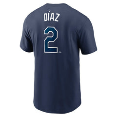 Yandy Diaz Tampa Bay Rays Nike Fuse Name & Number T-Shirt - Navy T-shirts