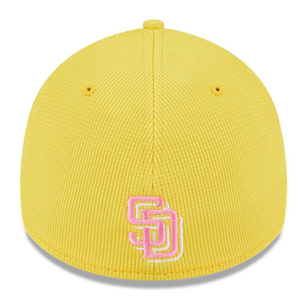 San Diego Padres New Era City Connect Batting Practice 39THIRTY Flex Hat - Yellow Hats