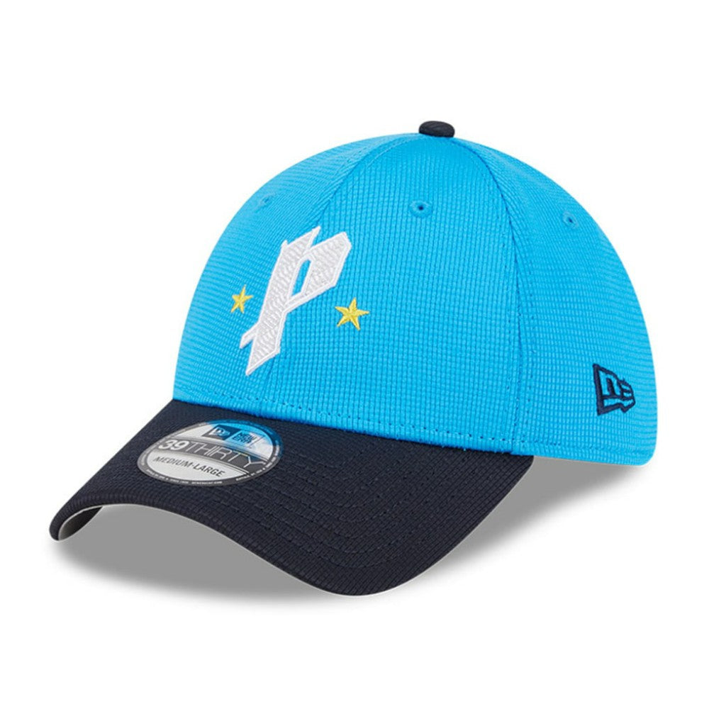 Philadelphia Phillies New Era City Connect Batting Practice 39THIRTY Flex Hat - Neptune Blue/Navy Hats