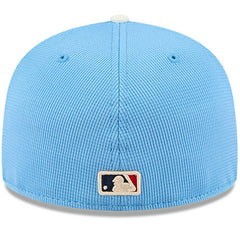 Los Angeles Dodgers New Era City Connect Batting Practice 59FIFTY Fitted Hat - Light Blue Hats