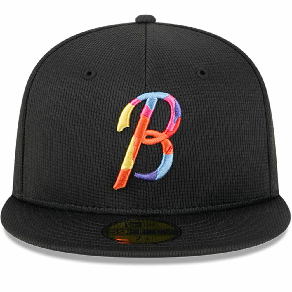 Baltimore Orioles New Era City Connect Batting Practice 59FIFTY Fitted Hat - Black Hats