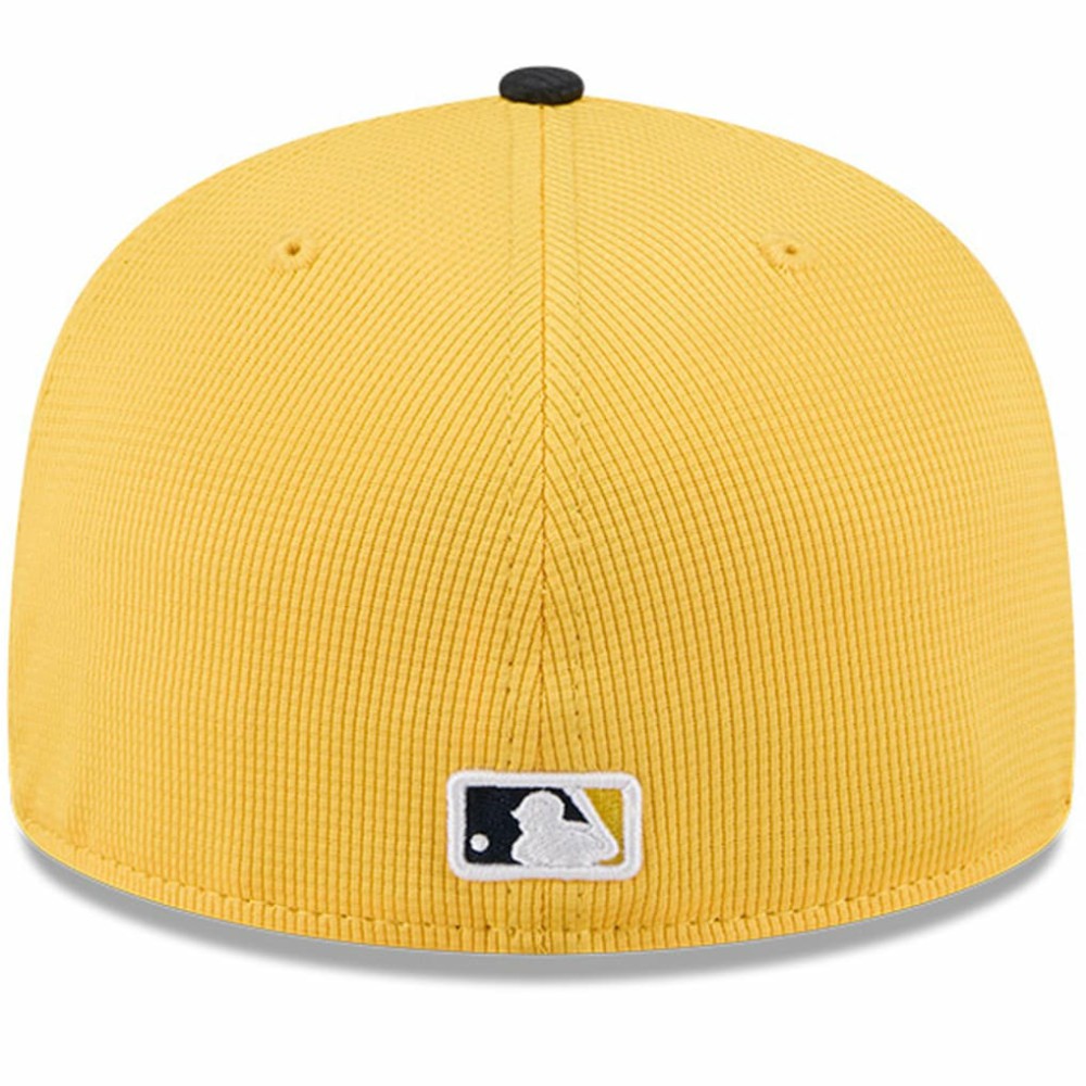 Minnesota Twins New Era City Connect Batting Practice 59FIFTY Fitted Hat - Yellow/Black Hats