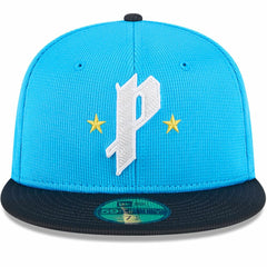 Philadelphia Phillies New Era City Connect Batting Practice 59FIFTY Fitted Hat - Neptune Blue/Navy Hats
