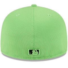 Tampa Bay Rays New Era City Connect Batting Practice 59FIFTY Fitted Hat - Neon Green Hats