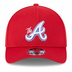 Atlanta Braves New Era City Connect Batting Practice 9FORTY M-Crown Adjustable Hat - Red Hats