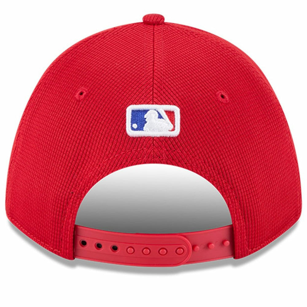 Atlanta Braves New Era City Connect Batting Practice 9FORTY M-Crown Adjustable Hat - Red Hats