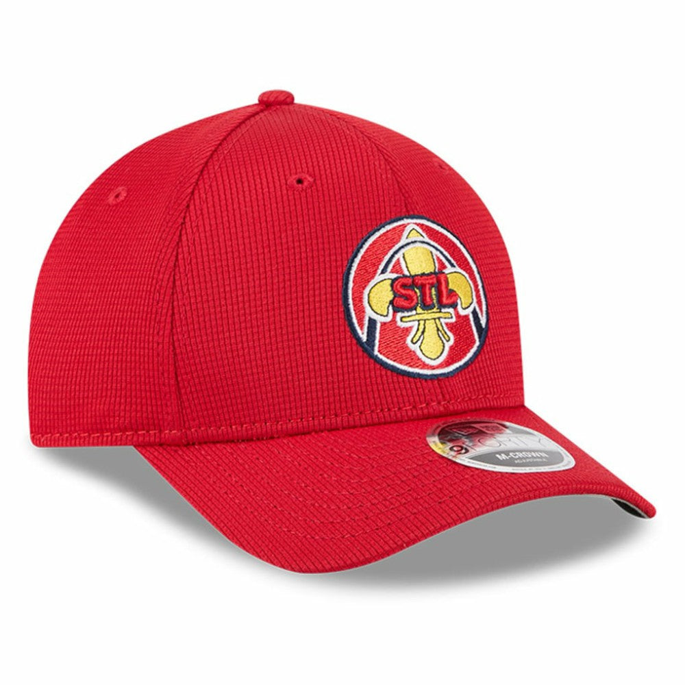 St. Louis Cardinals New Era City Connect Batting Practice 9FORTY M-Crown Adjustable Hat - Red Hats