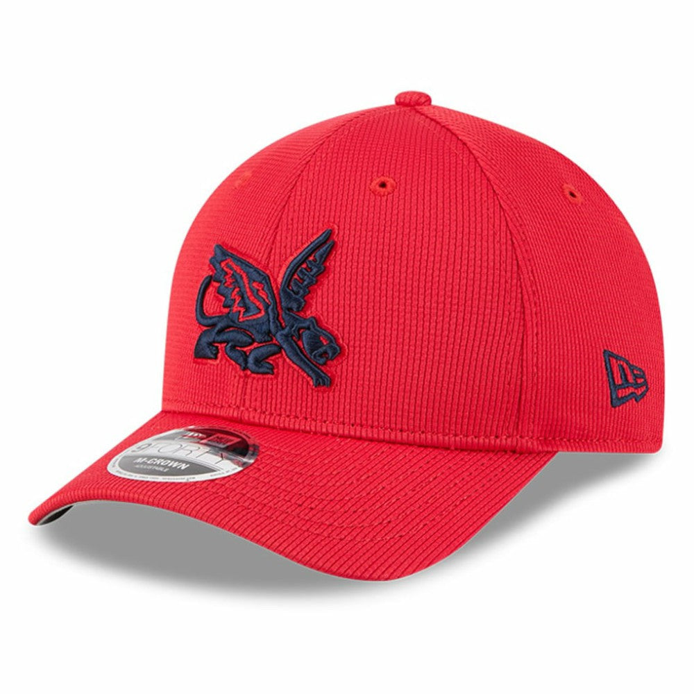 Texas Rangers New Era City Connect Batting Practice 9FORTY M-Crown Adjustable Hat - Red Hats