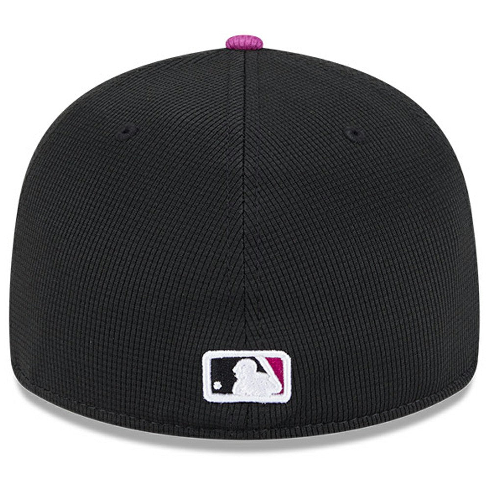 New York Mets New Era City Connect Batting Practice Low Profile 59FIFTY Fitted Hat - Charcoal/Purple Hats