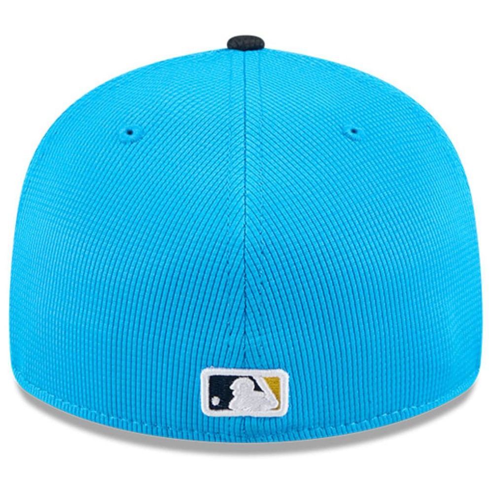 Philadelphia Phillies New Era City Connect Batting Practice Low Profile 59FIFTY Fitted Hat - Neptune Blue/Navy Hats