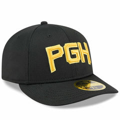 Pittsburgh Pirates New Era City Connect Batting Practice Low Profile 59FIFTY Fitted Hat - Black Hats